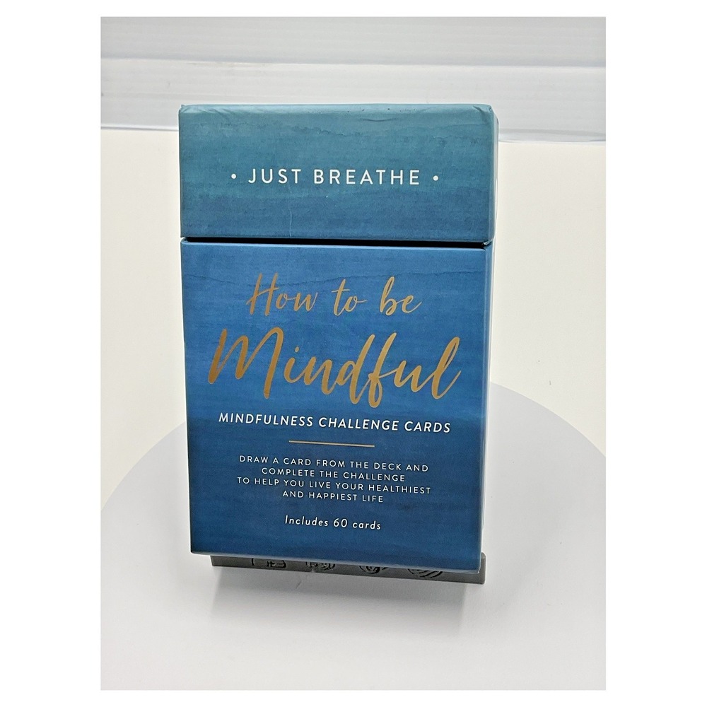 Just Breathe Mindfulness Challenge Cards 60‎ Pack